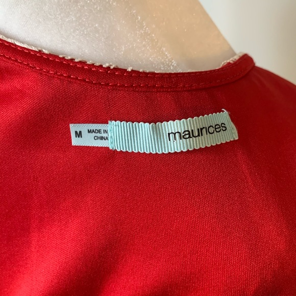 MAURICES crochet lace fit flare elastic waist - Picture 12 of 12